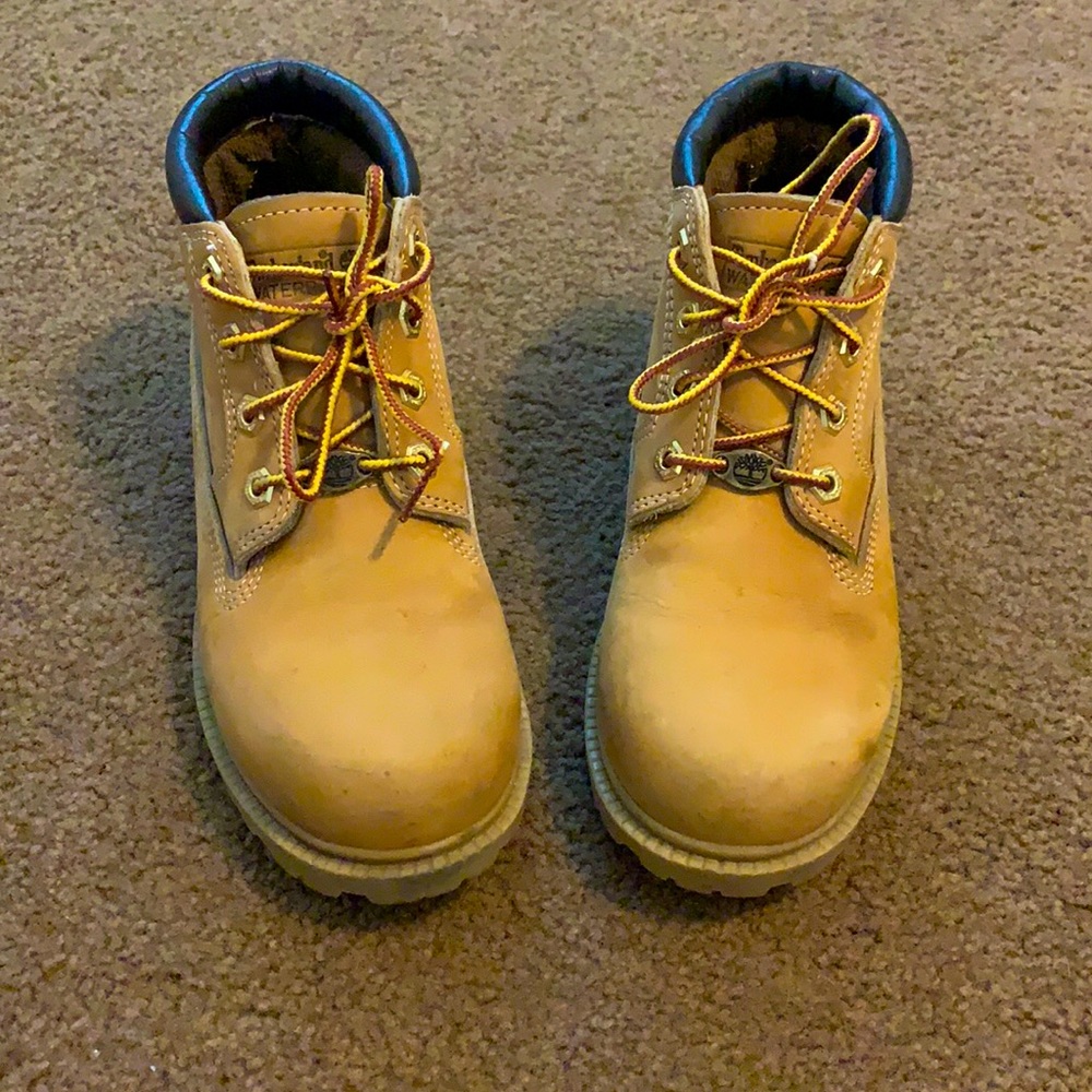 Timberland boots.